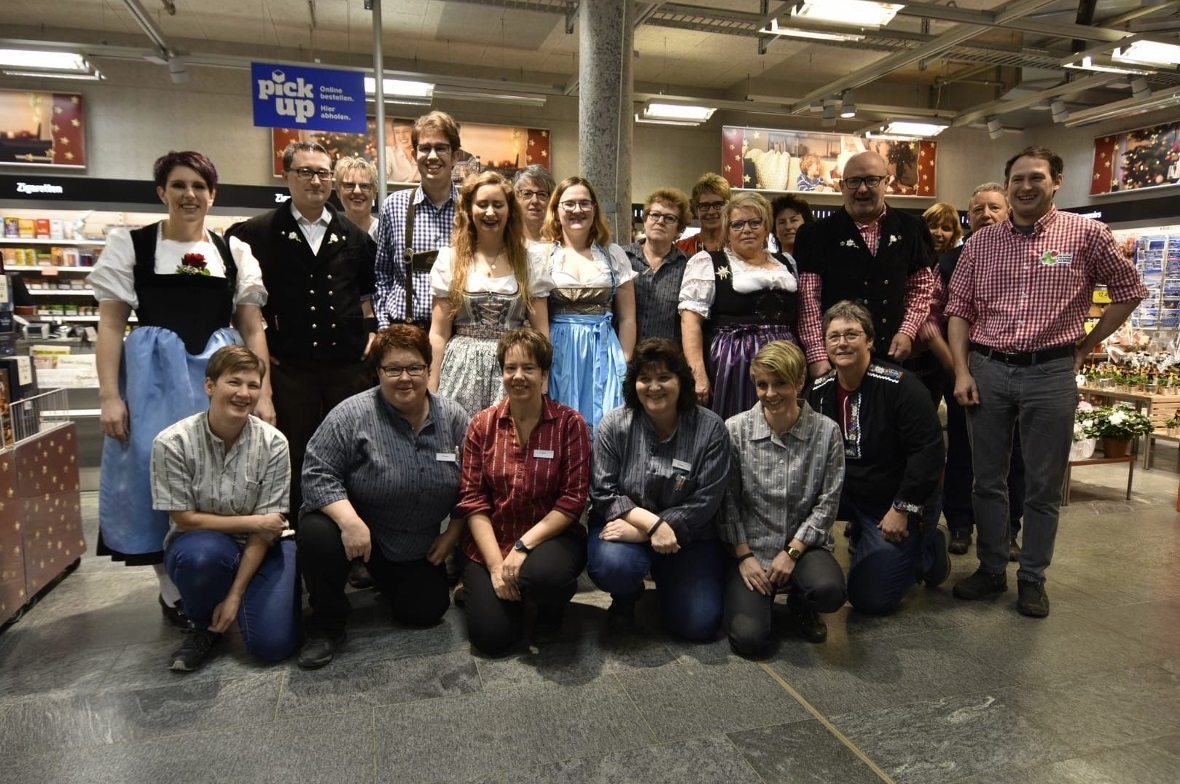 Das Team vom Coop Zweisimmen.