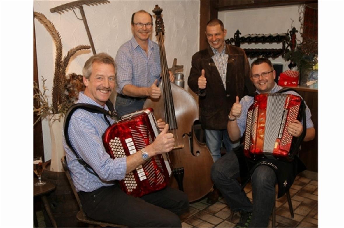 Das Trio Zeller an der Eröffnungsfeier.