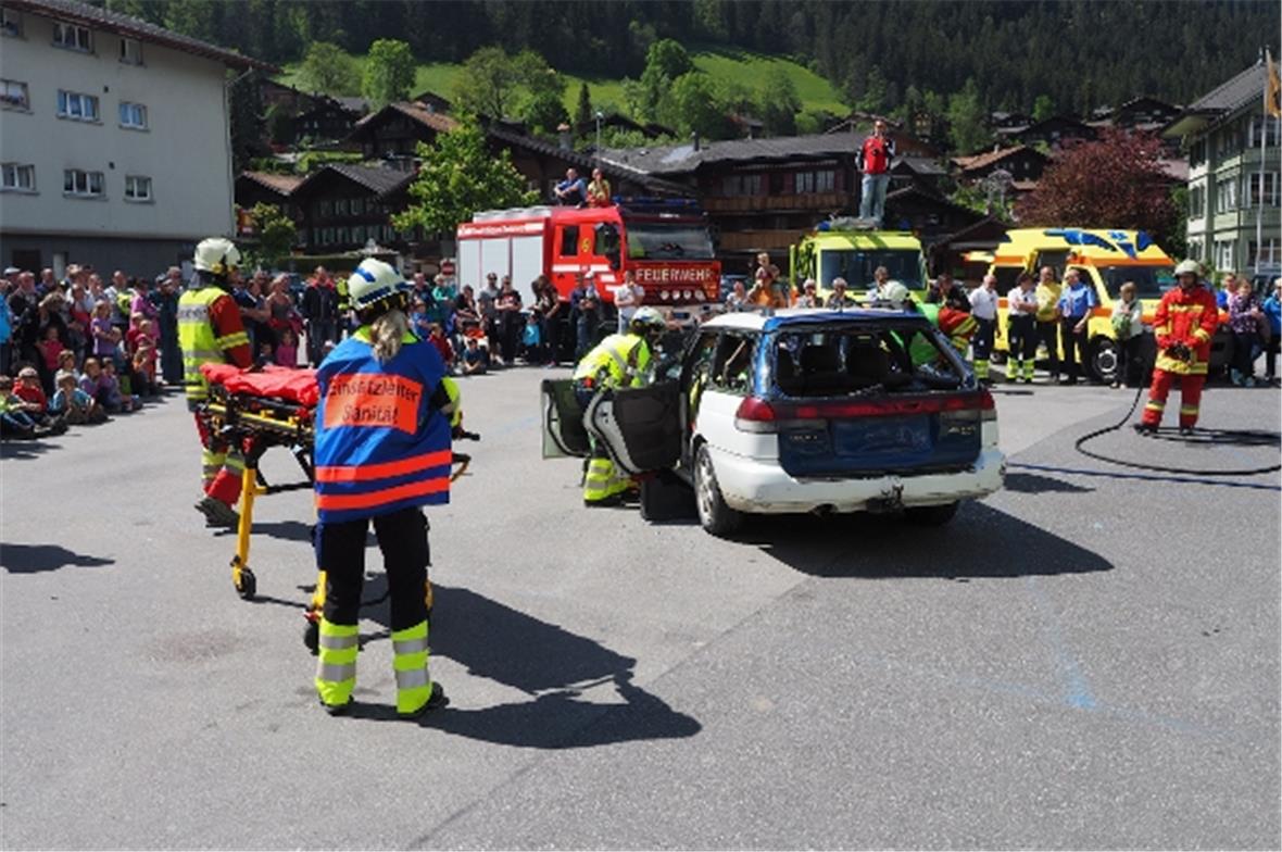 Das Zusammenspiel der verschiedenen Rettungsorganisationen funktioniert reibungs...