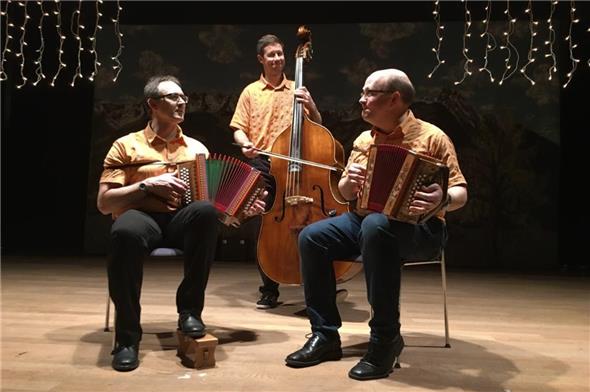 Das altbekannte Schwyzerörgeliquartett Abebärg.