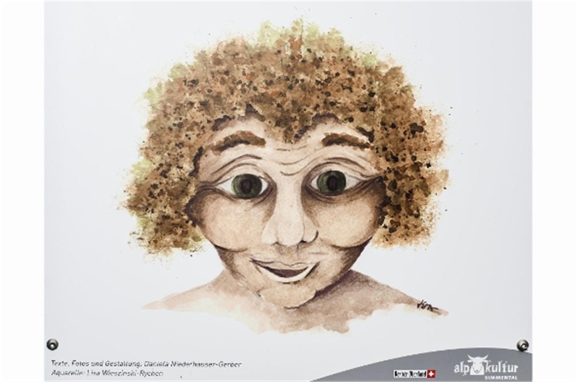 Das enthüllte Antlitz des Bruchmandli.