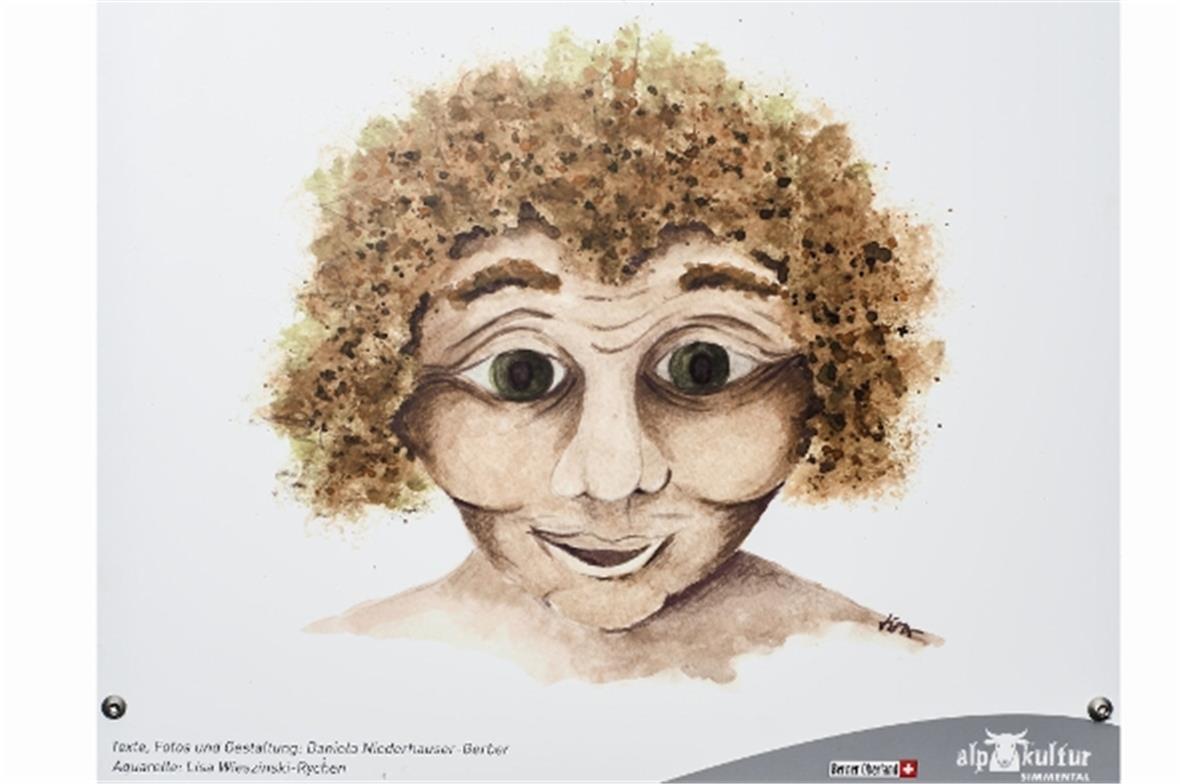 Das enthüllte Antlitz des Bruchmandli.