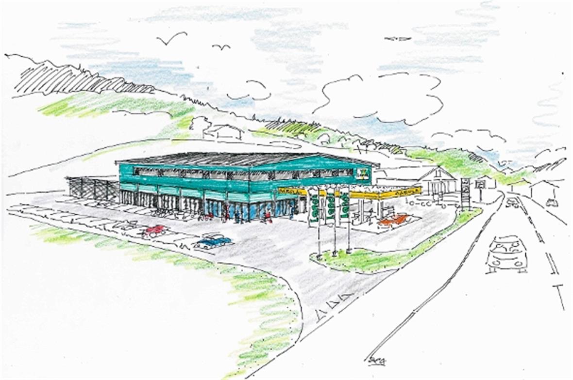 Das geplante Landigebäude in Zweisimmen ist dreigeschossig.