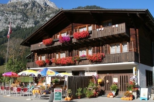 Das idyllisch gelegene Hotel-Restaurant Spillgerten zuhinterst im Diemtigtal.
