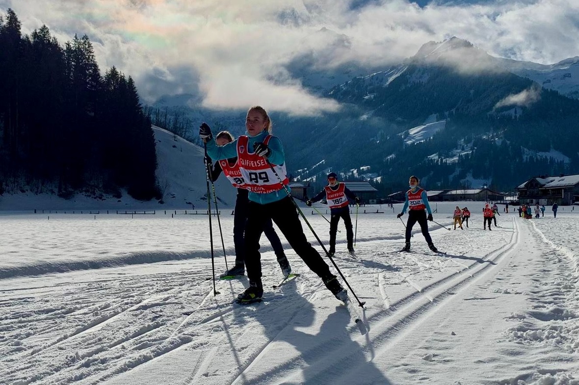 Das schöne Wetter und die guten Schneeverhältnisse motivierten zusätzlich.