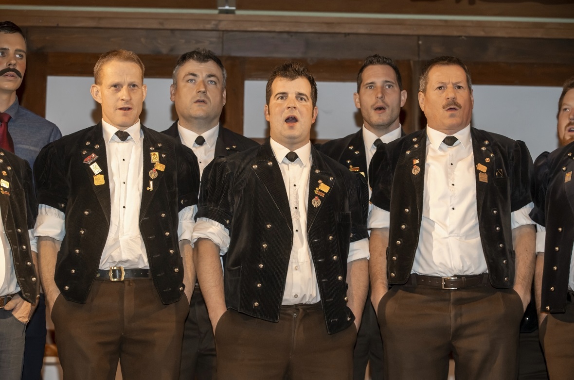 Dass die Jodler aus Därstetten ihr Publikum mitreissen werden war klar.