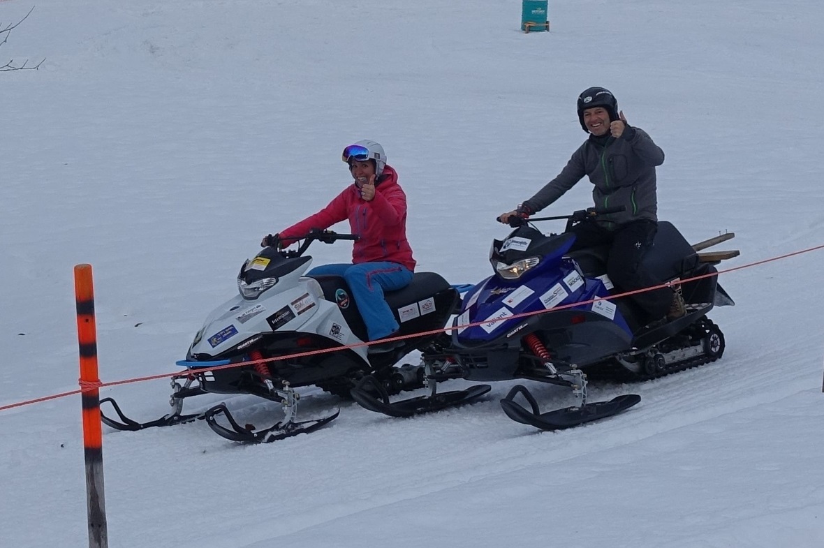Daumen hoch bei Vera und Albi Kruker für das neue Angebot an der Lenk.