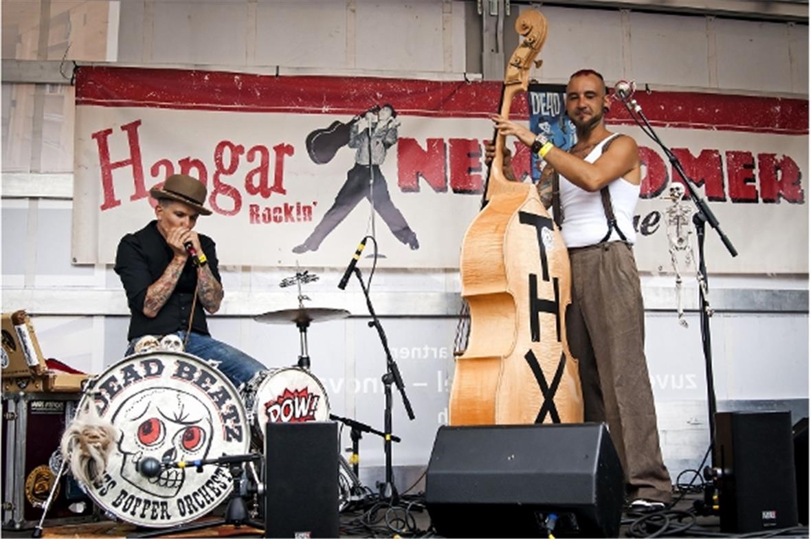 «Dead Beatz» aus Österreich gewannen den Newcomer Contest und eröffnen in einem Jahr die Live-Konzerte am Hangar Rockin’ 2015