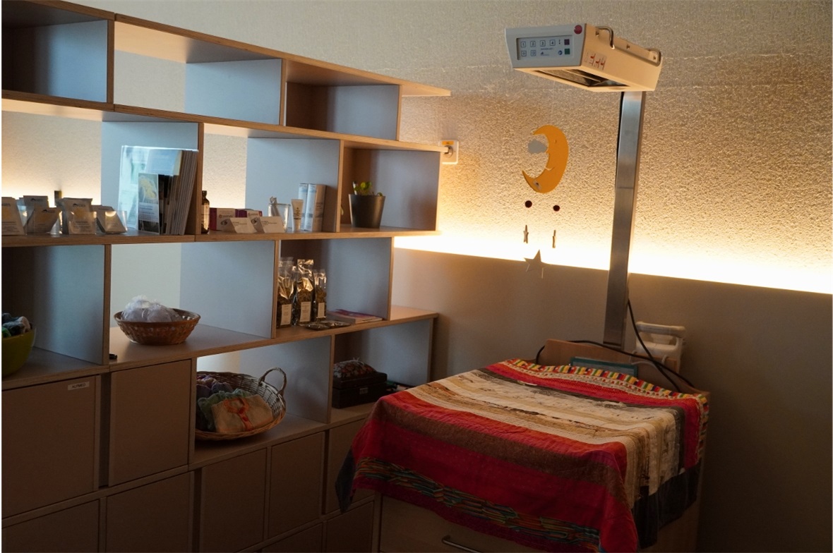 Der Aufenthaltsraum – ein Stück zuhause für die Familien.