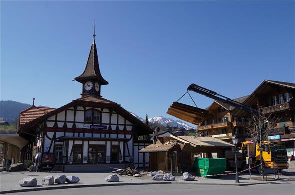 Der Bahnhofskiosk in Zweisimmen – ist Geschichte.