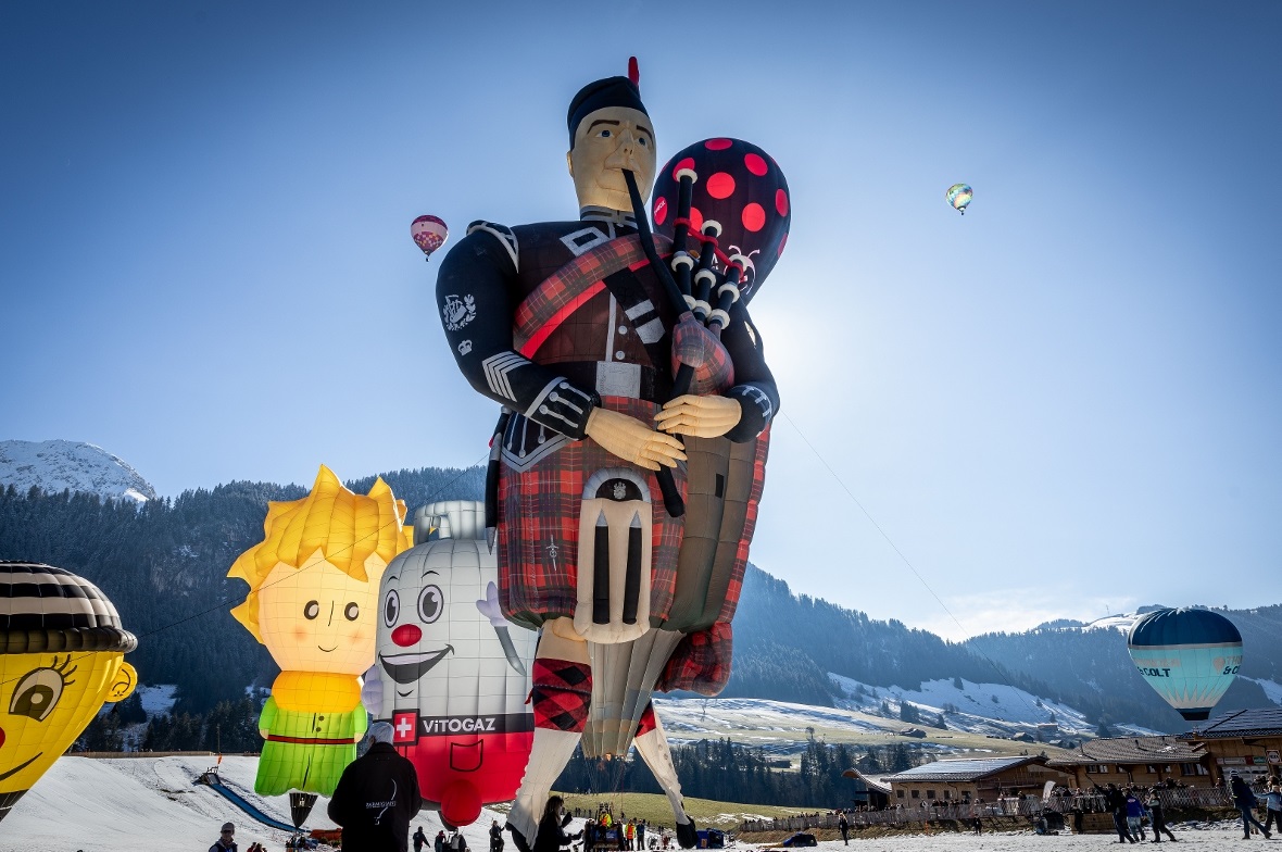 Der Ballon «Piper» startete 1996 in Château-d’Oex zum Jungfernflug – dieses Jahr flog er zum letzten Mal.