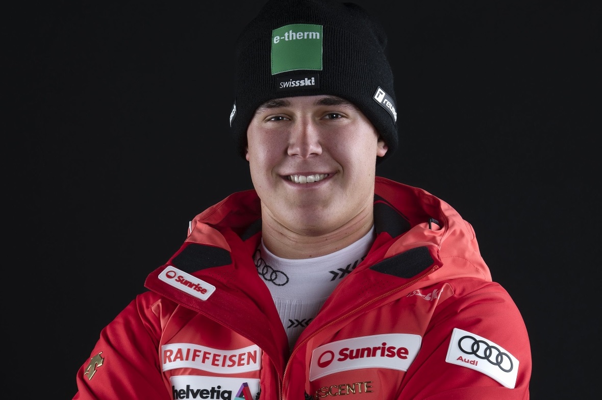 Der Boltiger Franjo von Allmen konnte die erste Abfahrt des Europacup in Orcières gewinnen.