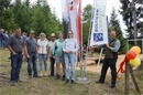 Der Bruchmandliweg ist offiziell wieder eröffnet. Von links nach rechts: Gemeind...