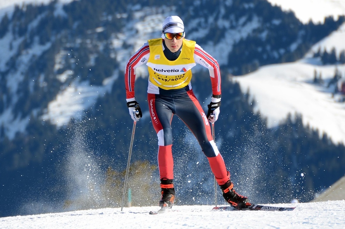 Der Bündner U16-Läufer Niclas Steiger.
