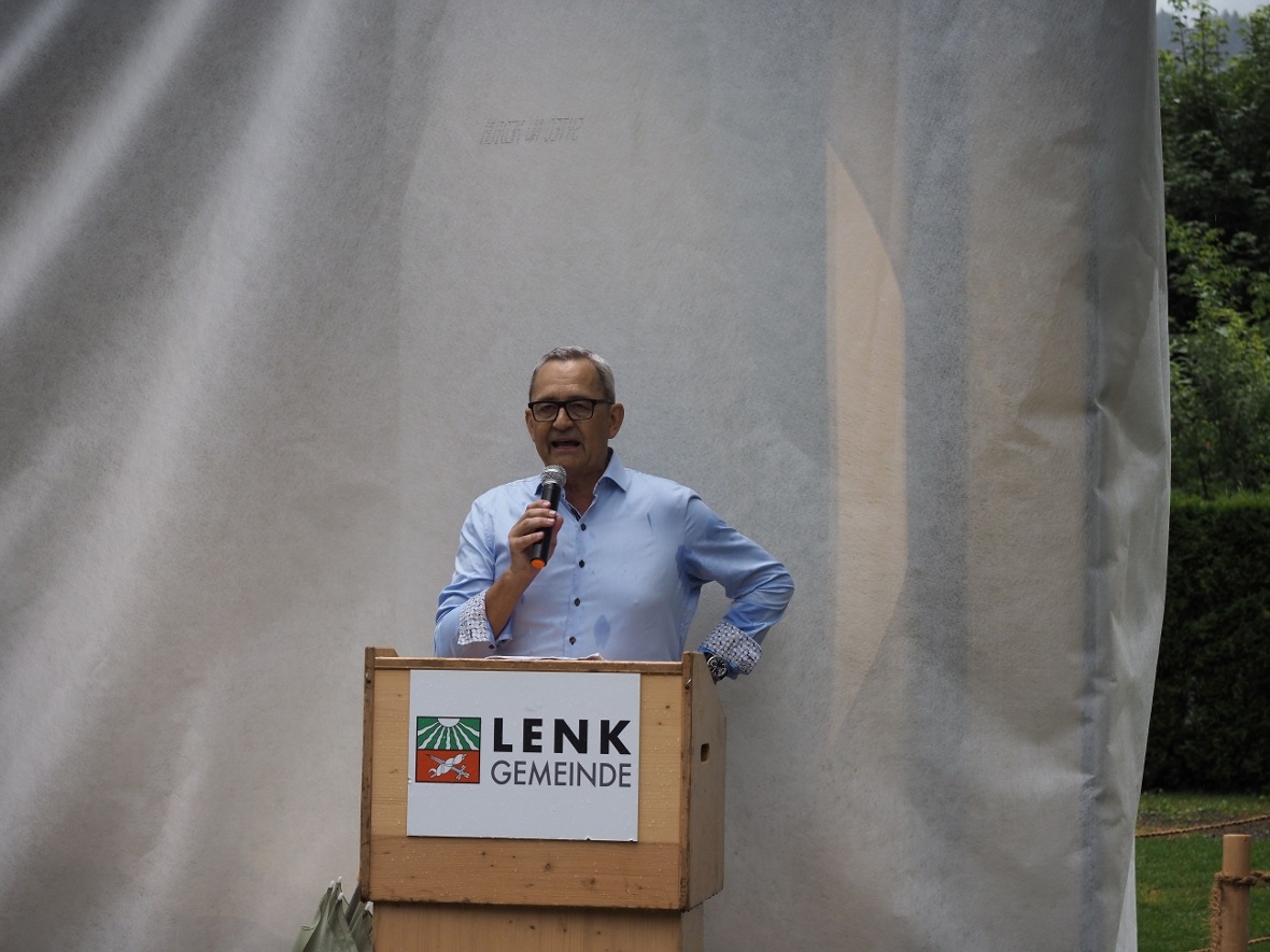 Der «Cube» wurde am 1. August feierlich mit einem Apéro eröffnet. Peter Schläppi...