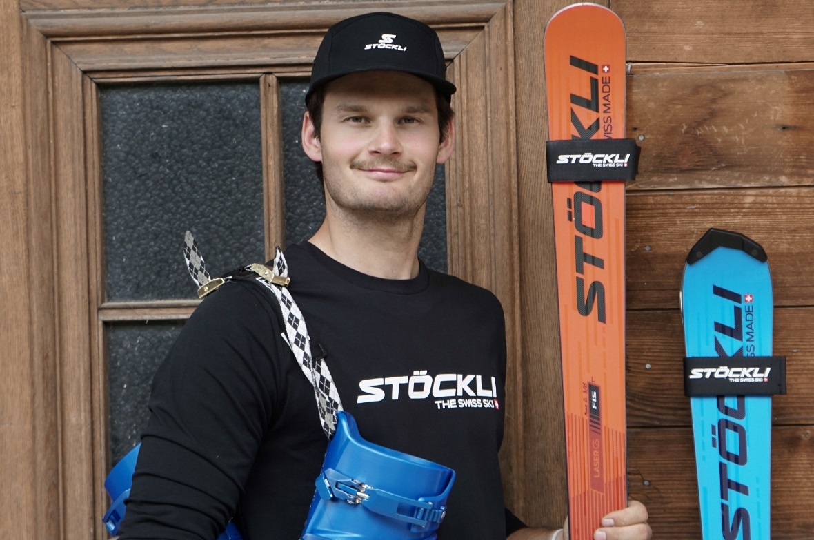 Der Diemtigtaler Delio Kunz blickt nach dem Skiwechsel zu Stöckli zuversichtlich in seine sportliche Zukunft.