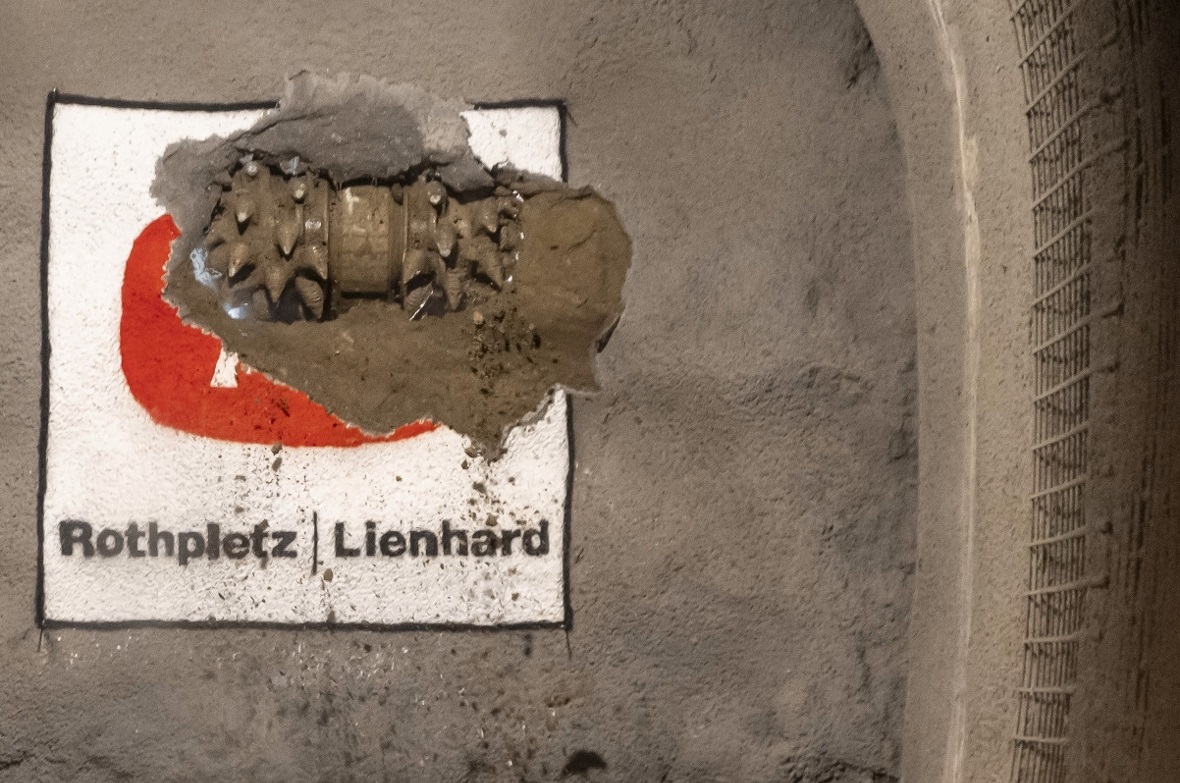 Der Durchbruch war langsam aber effektiv.