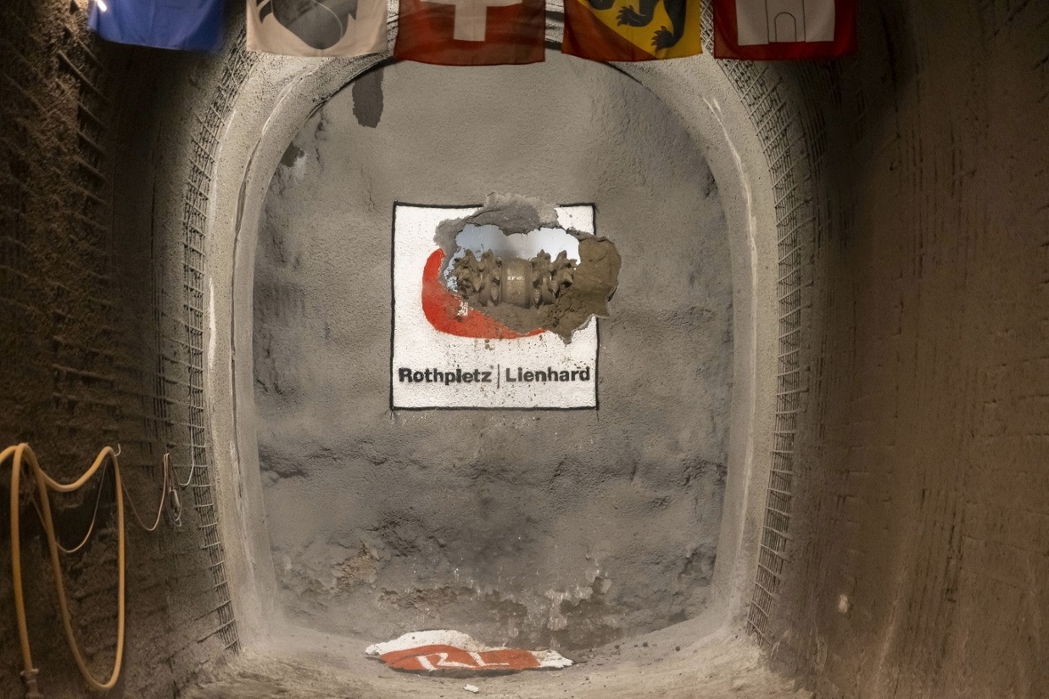 Der Durchbruch war langsam aber effektiv.