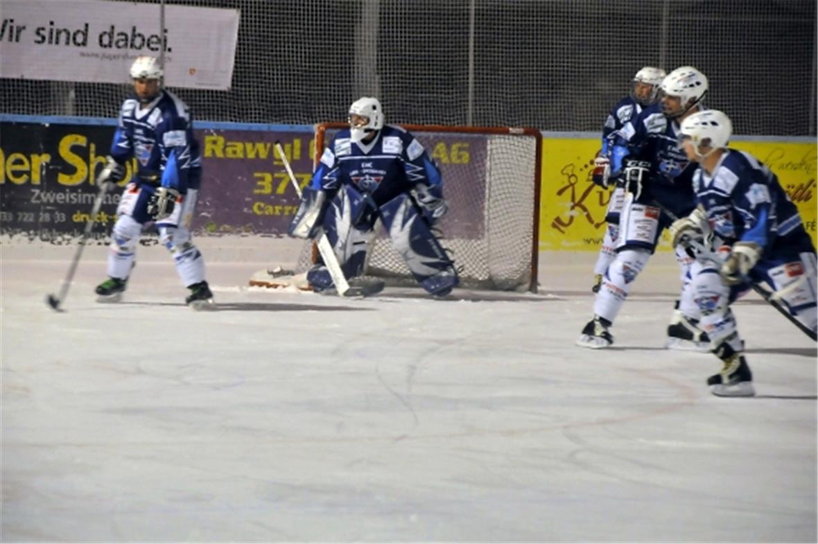 Der EHC Lenk-Zweisimmen unter Druck.