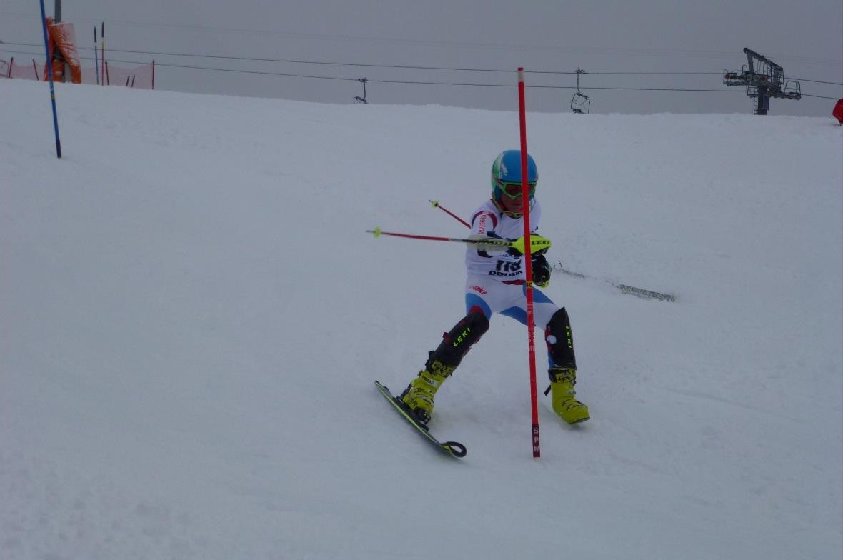 Der FIS-homologierte Hang an der Huble wurde für die jungen Rennläufer zur gross...