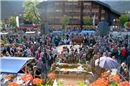 Der Festplatz während der Miss Wahl