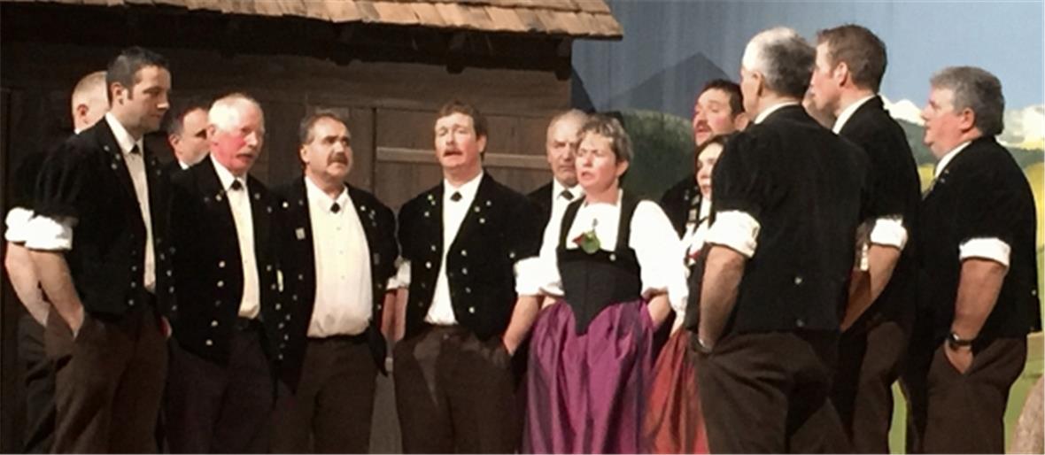 Der Gastgeber Jodlerklub Oberwil organisierte einen vielseitigen Abend.