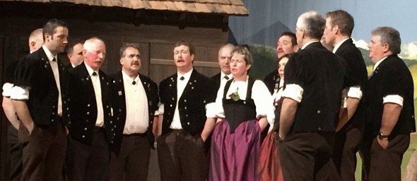 Der Gastgeber Jodlerklub Oberwil organisierte einen vielseitigen Abend.