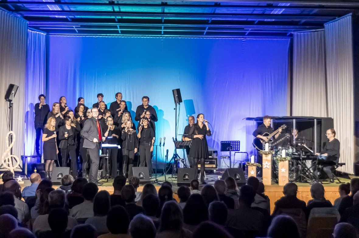 Der Gospelchor Oberwil hat viel Power.