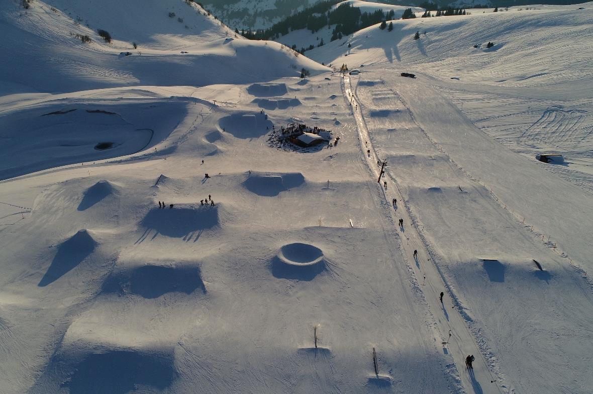 Der Gran Masta Park beim Brenggen.