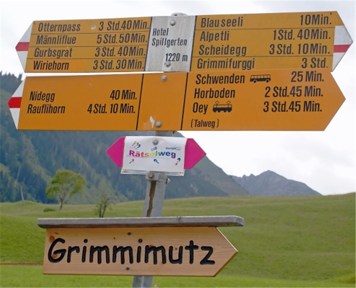 Der Grimmimutz könnte im Mittelpunkt eines Wander- und Erholungs-Oase mit Naturpark-Logde stehen.