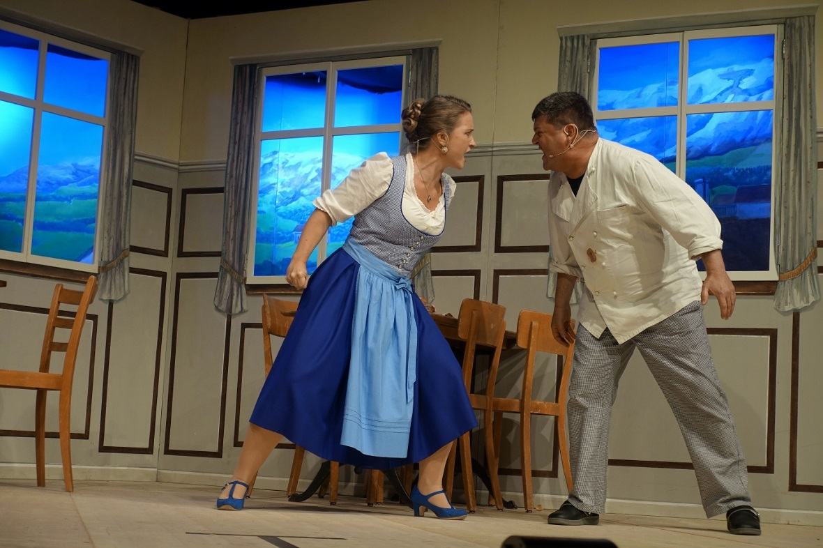 Der Haussegen stand im Gasthof Harmonie schief: Barbara Klossner tat als resolut...