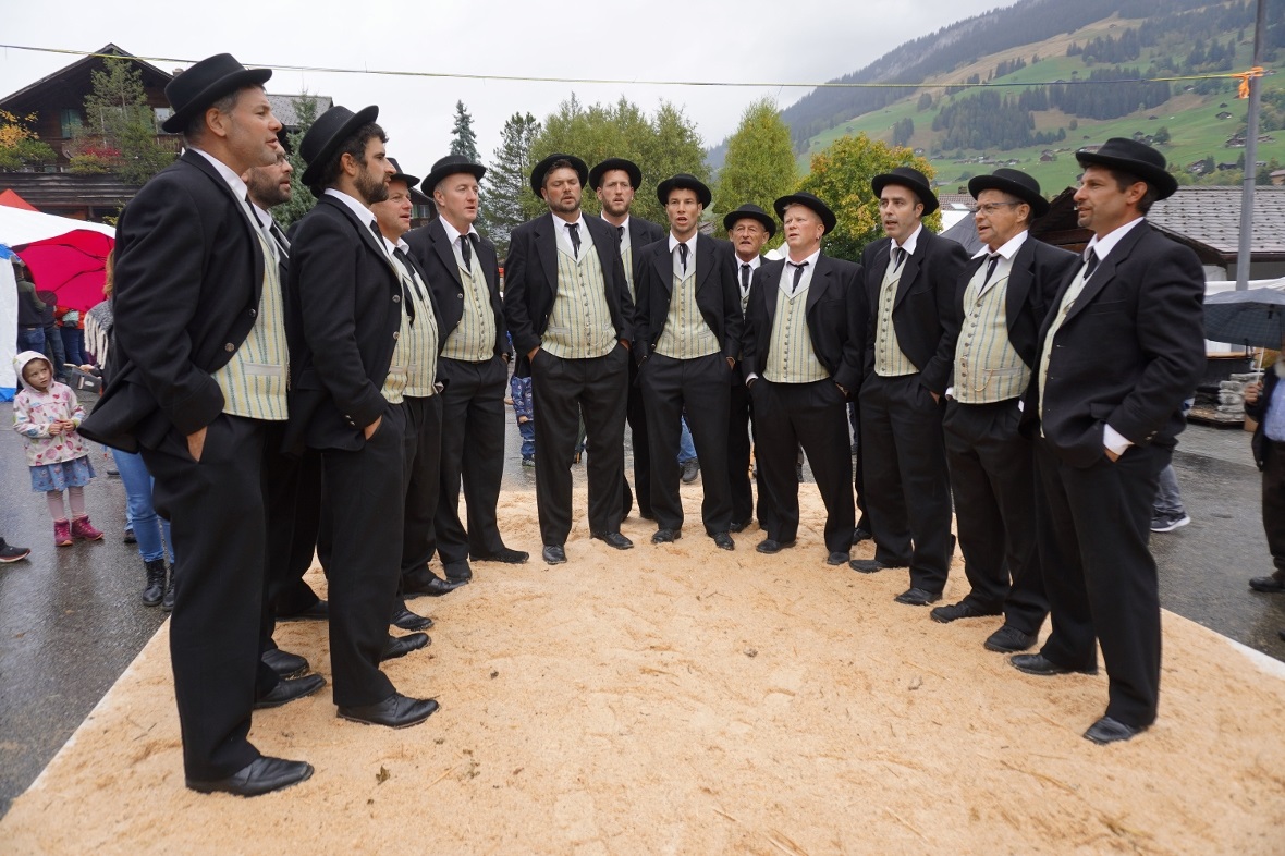 Der Jodlerclub Heimelig Goldingen umrahmte den Festanlass mit seinem schönen Ges...