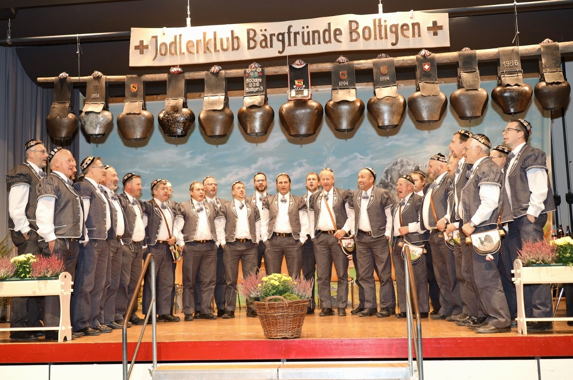 Der Jodlerklub Alphüttli Plaffeien.