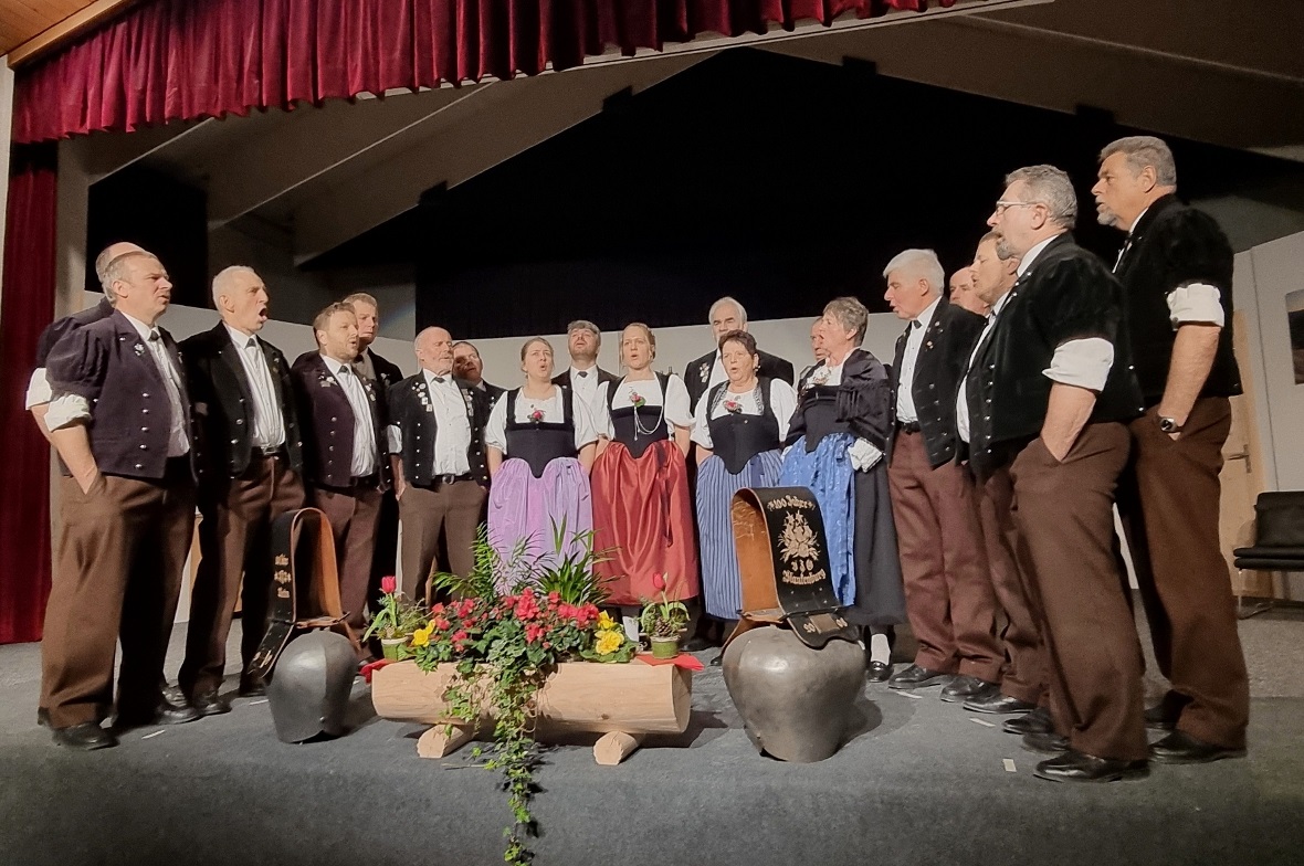 Der Jodlerklub Bärgose hatte ein variiertes, dreitägiges Konzert- und Theaterpro...