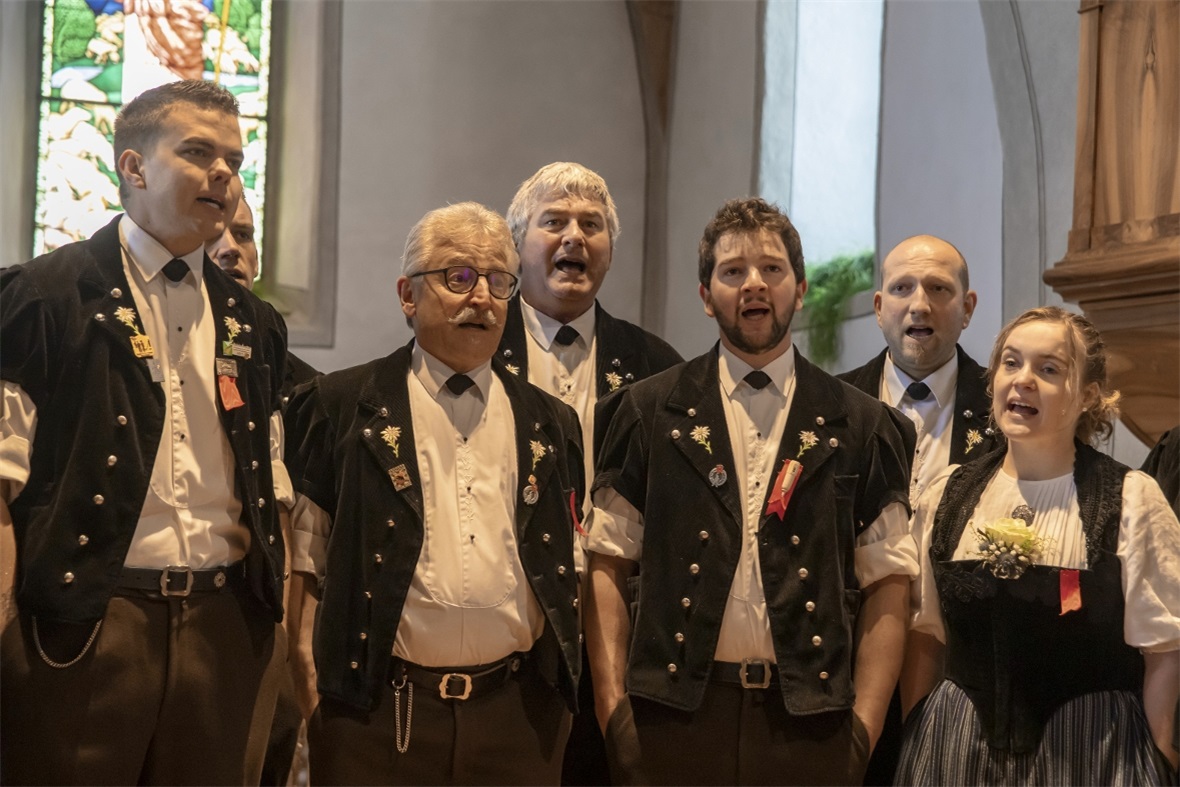 Der Jodlerklub Edelweiss Erlenbach trägt gerne Stücke vom ehemaligen Mitglied Ja...