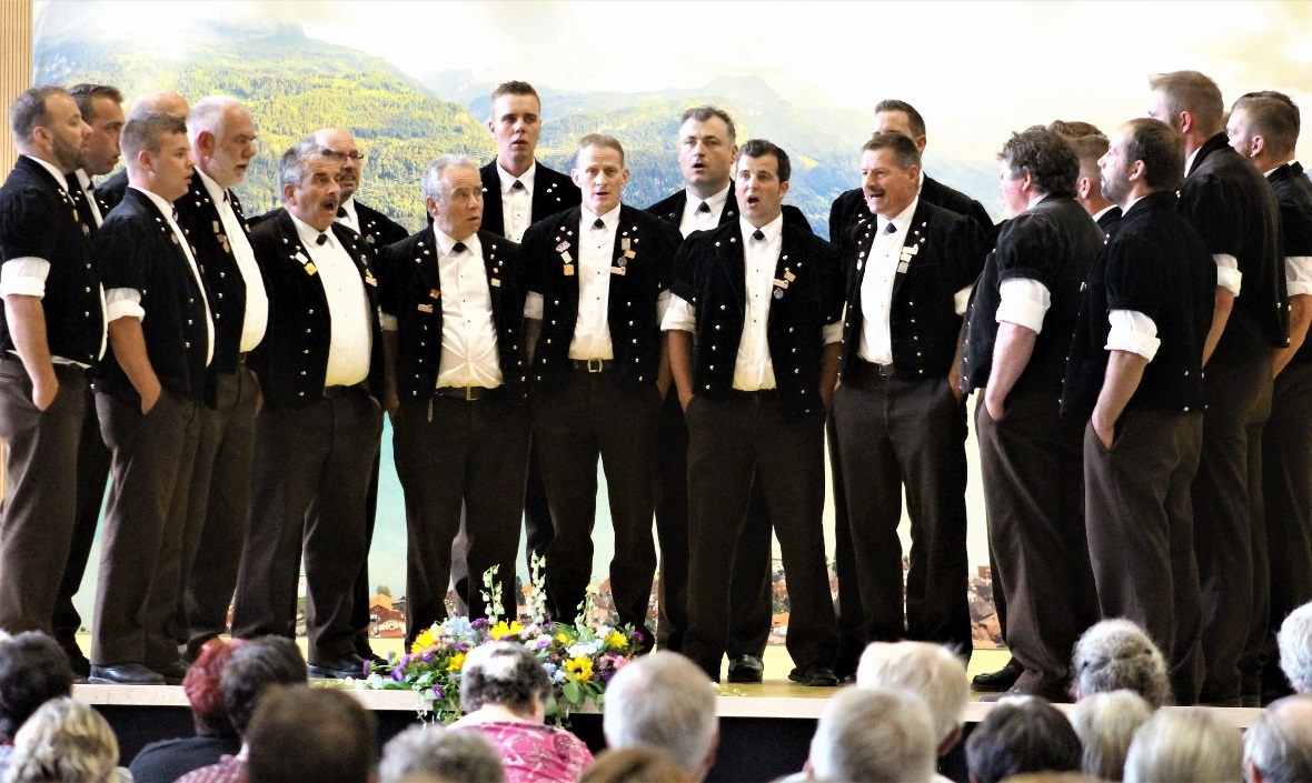 Der Jodlerklub Flüehblüemli Därstetten erzielte eine sehr gute Bewertung.