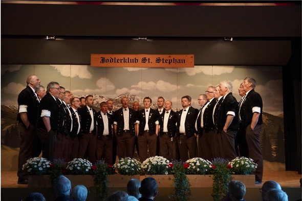 Der Jodlerklub St. Stephan überzeugte auf sowohl auf der Bühne wie als Organisator hinter den Kulissen.