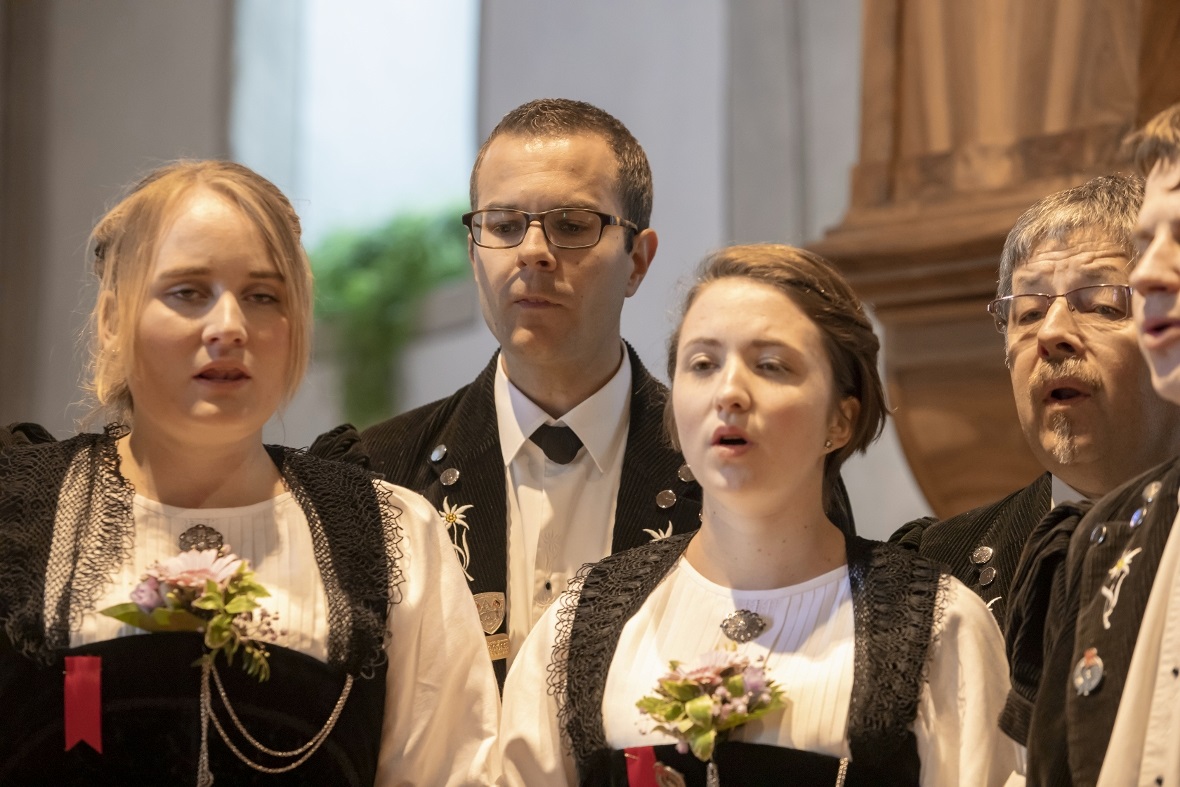 Der Jodlerklub Wimmis ist nicht nur beim Jodlertag anzutreffen. Seit 1954 gibt e...