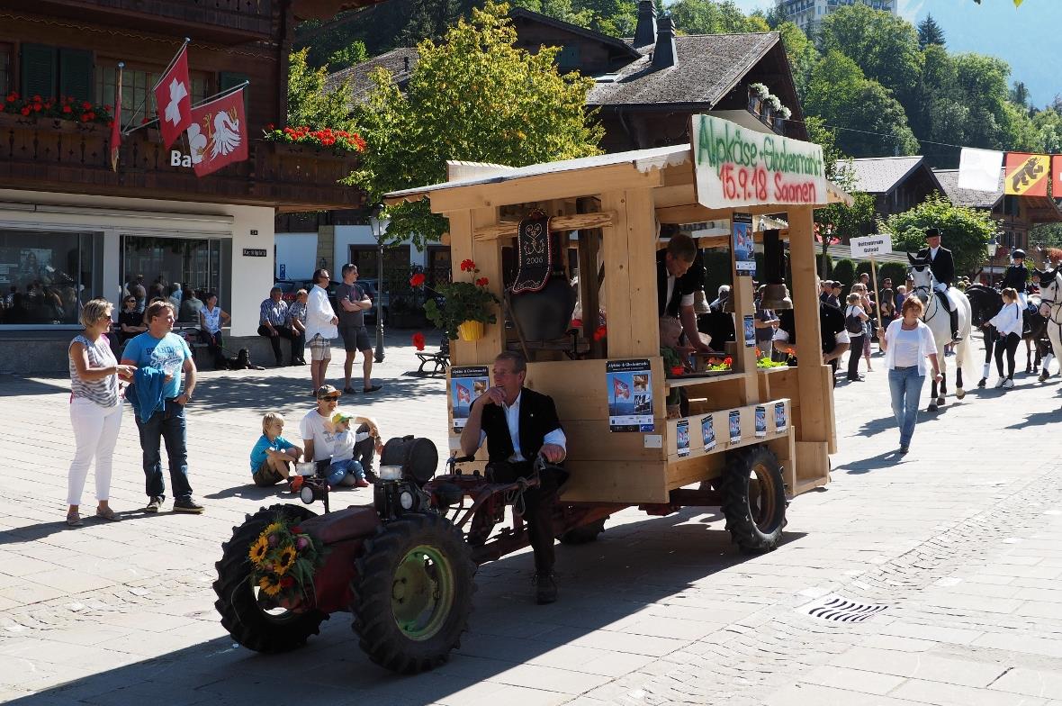 Der Jubiläumsumzug am Sonntag.