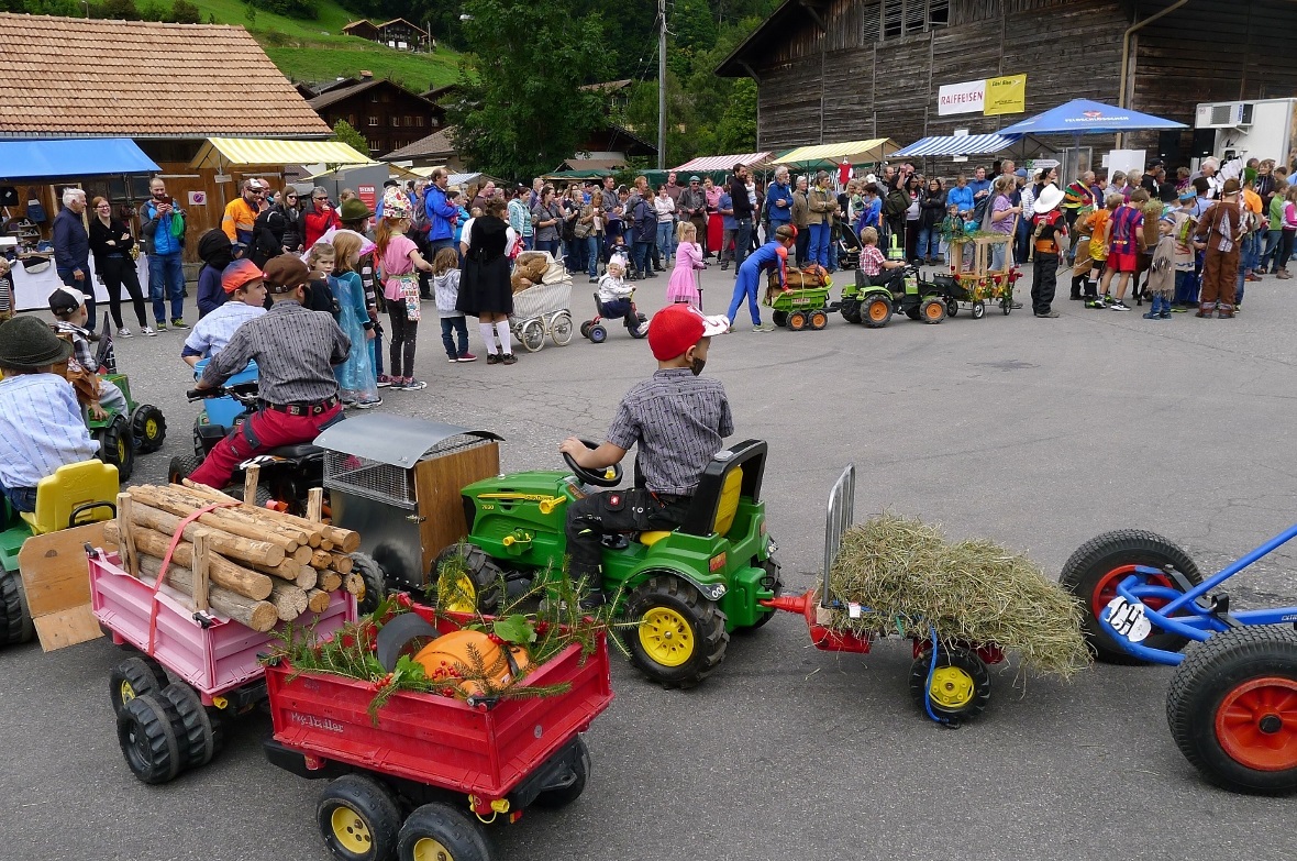 Der Kinderumzug war dieses Jahr eine ganz besondere Attraktion.