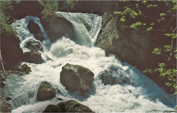 Der Laubeggfall – darf hier nur noch ein kümmerliches Restwasser-Rinnsal talwärts fliessen?