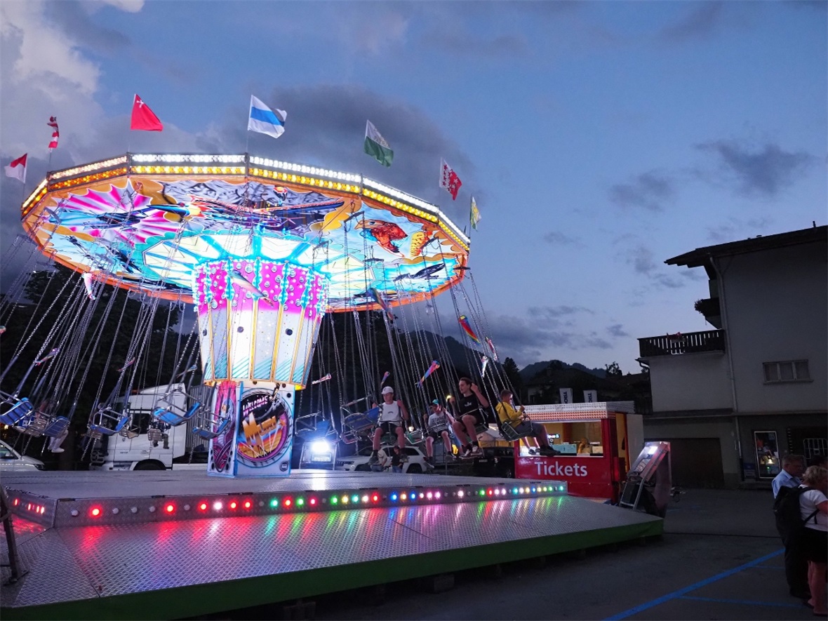 Der Lunapark zog kleine und grosse Besucher in seinen Bann.