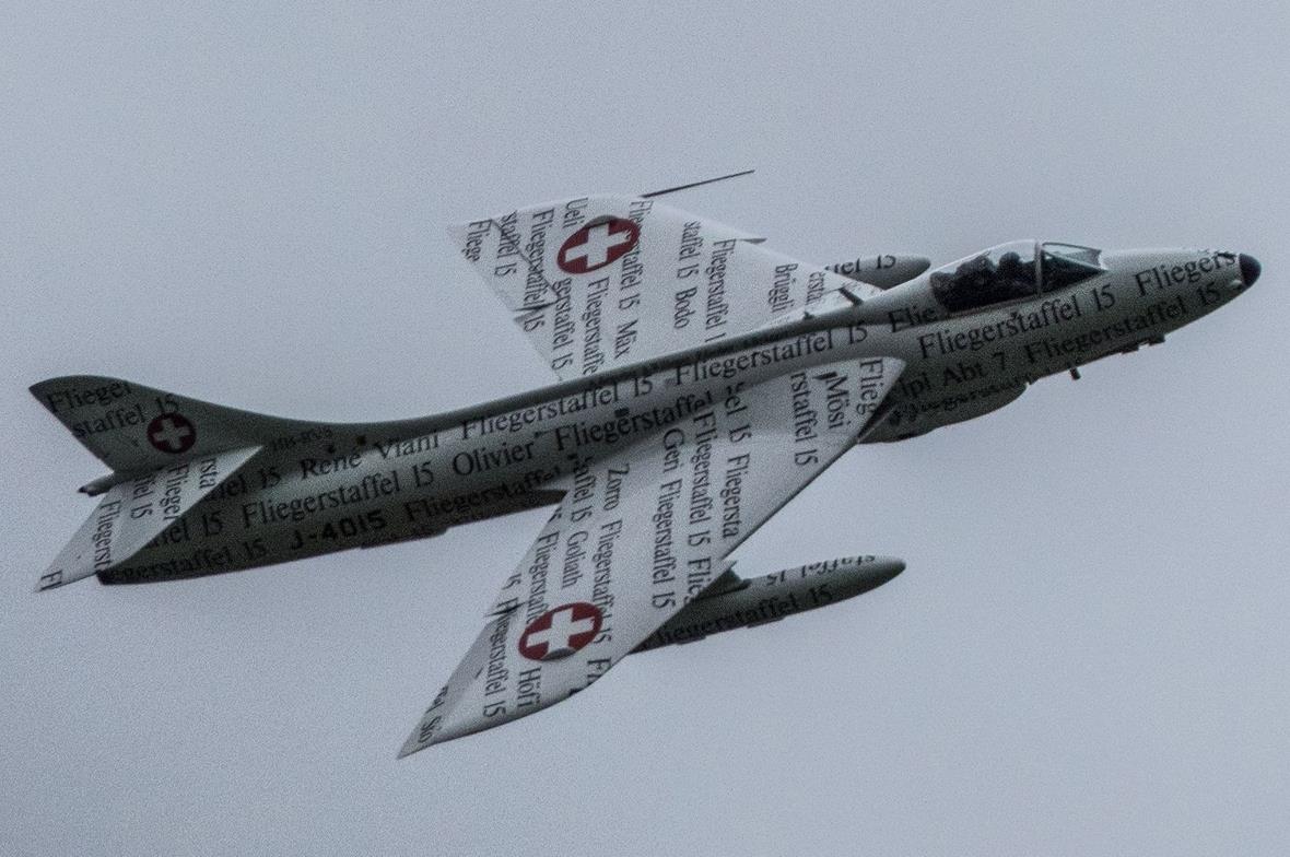 Der «Papyrus» Hunter hebt sich nur leicht vom nebligen Hintergrund ab.