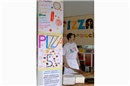 Der Pizzabäcker in Aktion