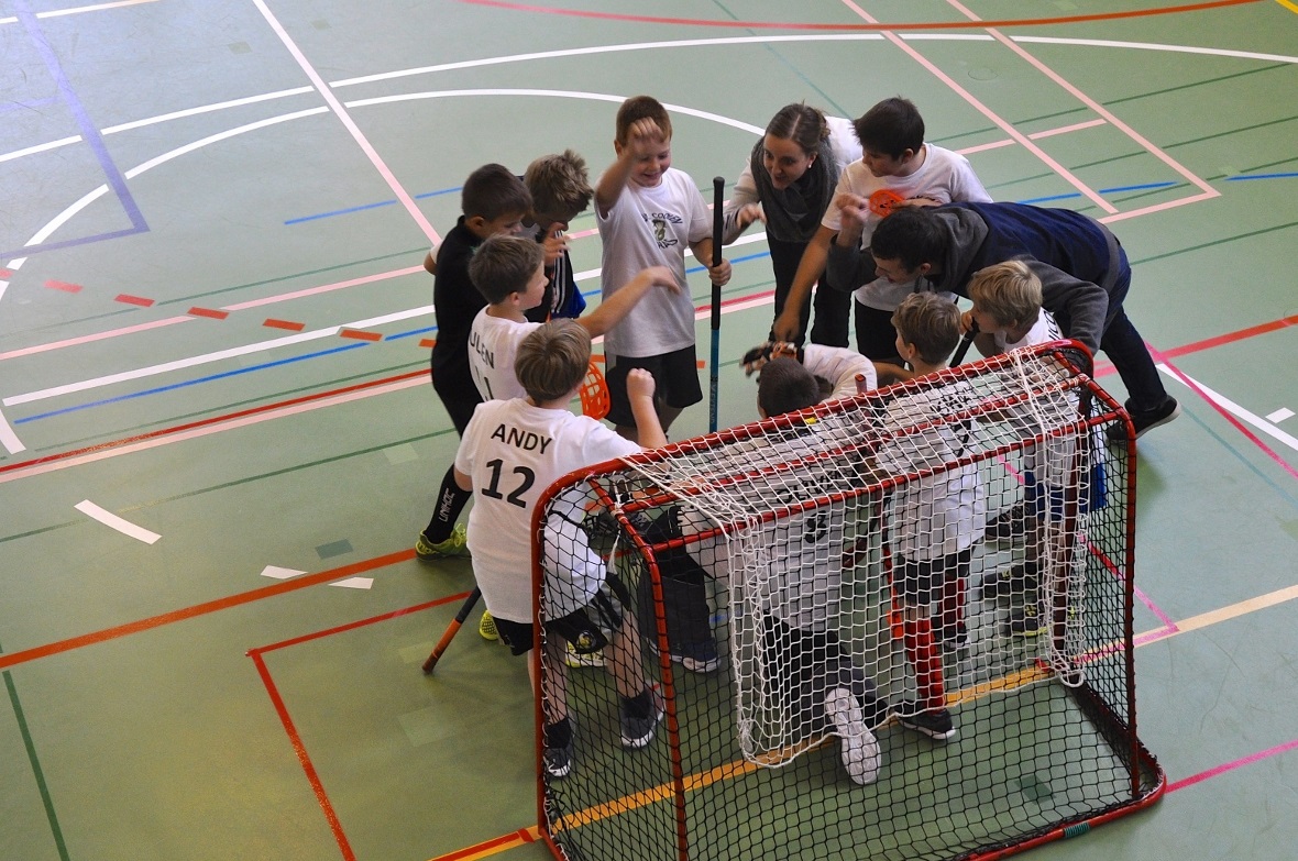 Der Schlachtruf darf natürlich auch nicht fehlen!