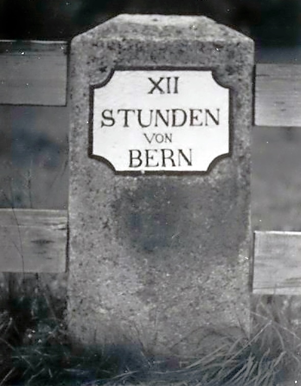 Der Stundenstein vor Därstetten