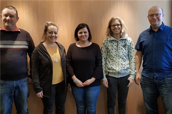 Der Verwaltungsrat der Grimmialpbergbahnen Diemtigtal AG: Präsident Ueli Wampfler, Mirjam Regez, Monika Wiedmer, Pamela Ulmann sowie Michael Künzi.