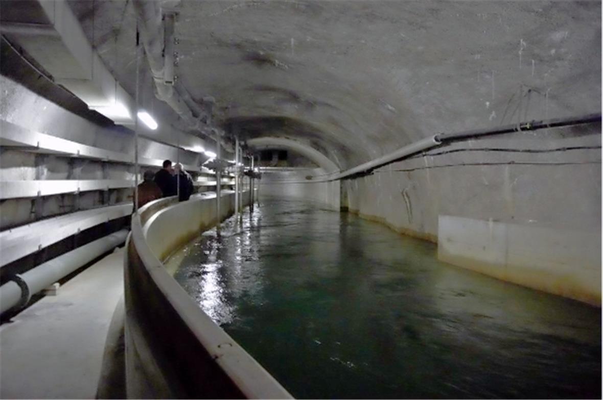 Der Wasserkanal zurück in die Simme