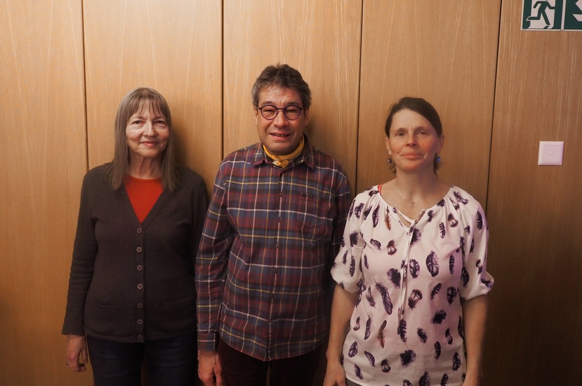 Der aktuelle Vorstand von Pro Simmental: Vizepräsidentin Katharina Thiele, Kilian Gobeli (Sekretär und Kassier) und Catrin Linke.