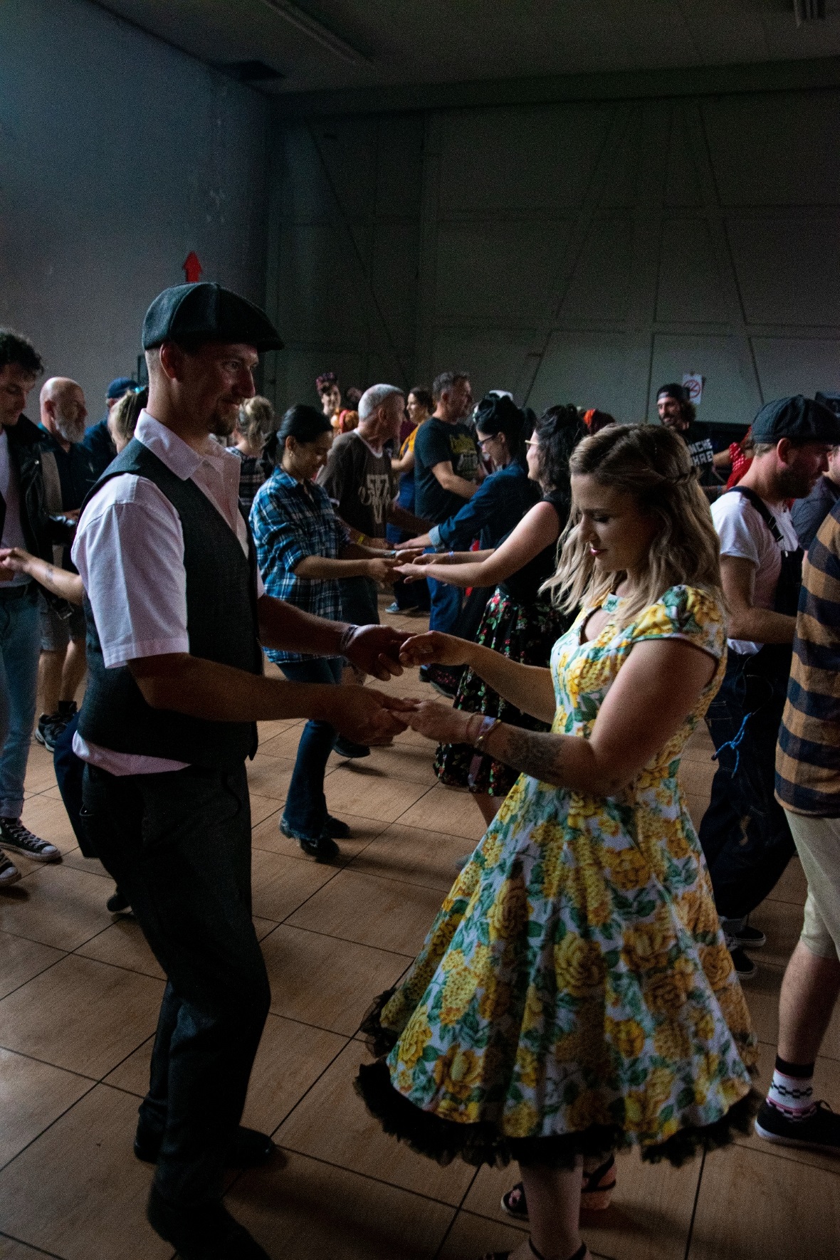 Der angebotene Tanz-Workshop fand reges Interesse.